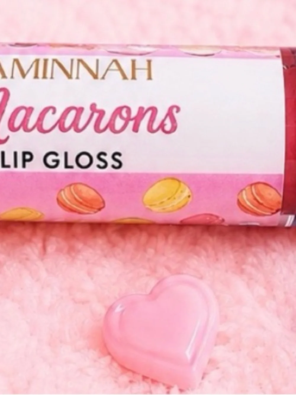 Macarons Pink Lip Gloss